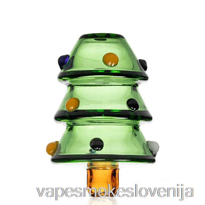 Vape Slovenija Hemper Božično Drevo Steklo Carb Cap Zelena